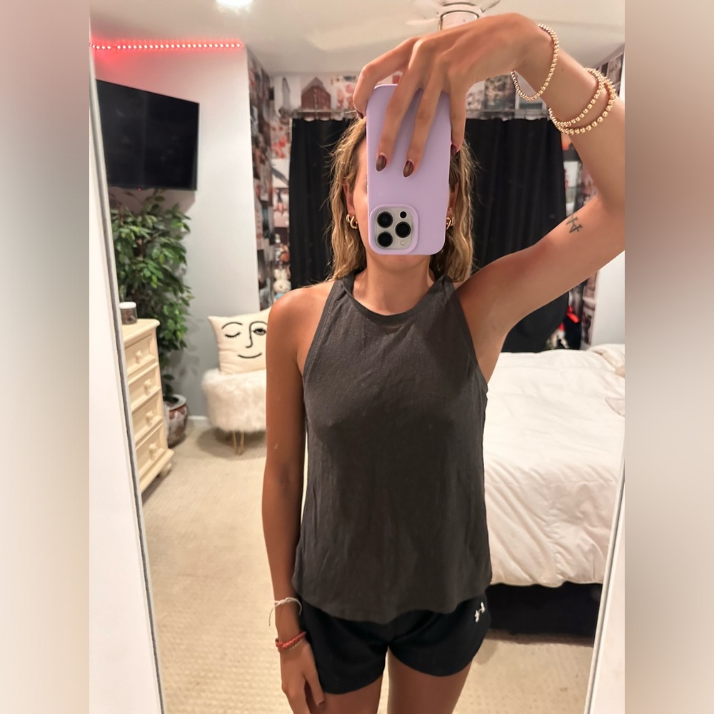 Gray Tank Top